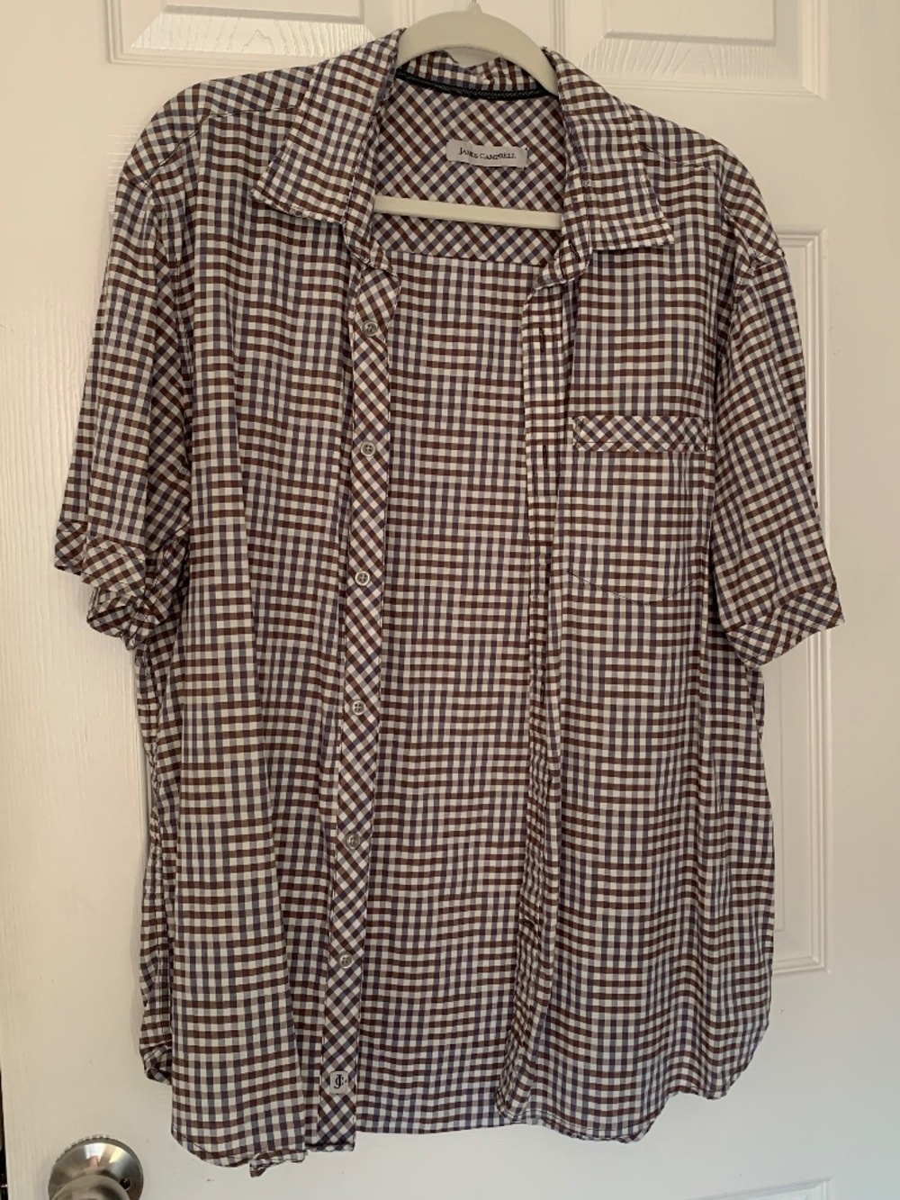 James Campbell Plaid Button Up Shirt